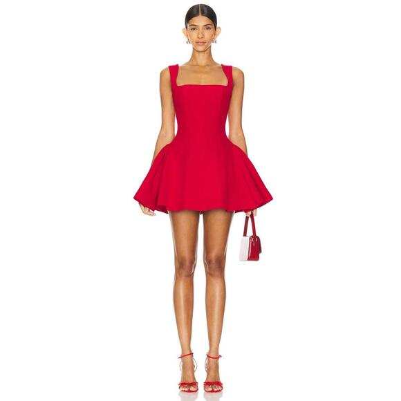 Mirror palais Dresses & Skirts - Mirror Palais INGNUE DRESS red mini